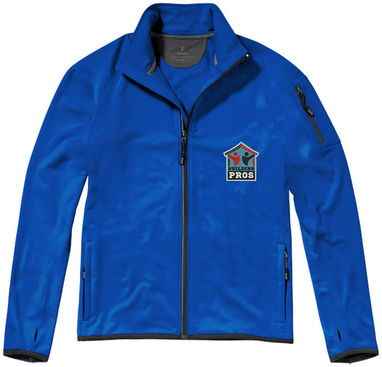 Флисовая куртка Mani с застежкой-молнией на всю длину, цвет синий  размер XS - 39480440- Фото №3