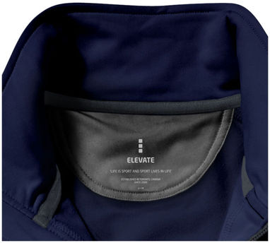 Флисовая куртка Mani с застежкой-молнией на всю длину, цвет темно-синий  размер L - 39480493- Фото №8