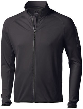 Флісова куртка Mani із застібкою-блискавкою на всю довжину, колір суцільний чорний  розмір XS - 39480990- Фото №1