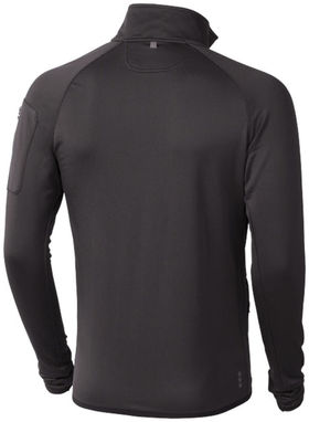 Флісова куртка Mani із застібкою-блискавкою на всю довжину, колір суцільний чорний  розмір S - 39480991- Фото №4