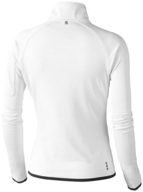Женская флисовая куртка Mani с застежкой-молнией на всю длину, цвет белый  размер XL - 39481014- Фото №4