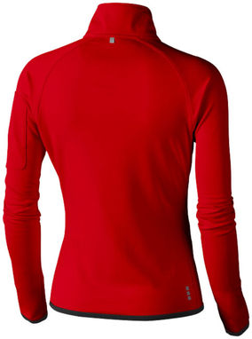 Женская флисовая куртка Mani с застежкой-молнией на всю длину, цвет красный  размер XS - 39481250- Фото №6