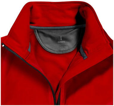 Женская флисовая куртка Mani с застежкой-молнией на всю длину, цвет красный  размер XS - 39481250- Фото №10