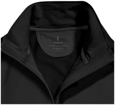 Жіноча флісова куртка Mani із застібкою-блискавкою на всю довжину, колір суцільний чорний  розмір XS - 39481990- Фото №7
