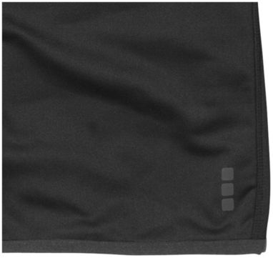 Жіноча флісова куртка Mani із застібкою-блискавкою на всю довжину, колір суцільний чорний  розмір XXL - 39481995- Фото №6