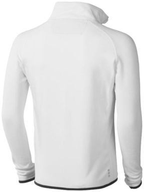 Мікрофлісова куртка Brossard з блискавкою на всю довжину, колір білий  розмір XS - 39482010- Фото №4