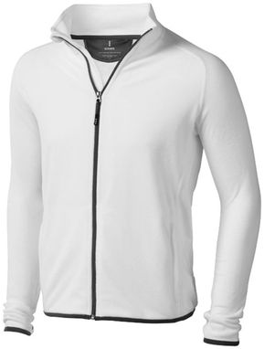 Мікрофлісова куртка Brossard з блискавкою на всю довжину, колір білий  розмір XL - 39482014- Фото №1
