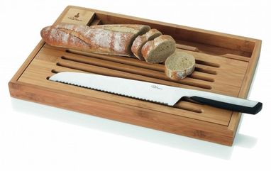 Нож для хлеба и разделочная доска - 11239400- Фото №1