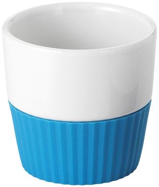 Чашка керамическая с голубым силиконовым основанием - 11247701- Фото №1