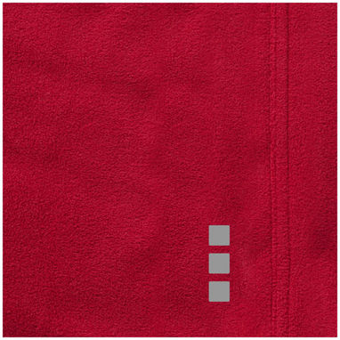 Микрофлисовая куртка Brossard с молнией на всю длину, цвет красный  размер XS - 39482250- Фото №7