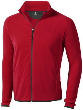 Микрофлисовая куртка Brossard с молнией на всю длину, цвет красный  размер XXL - 39482255- Фото №1
