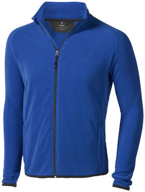 Микрофлисовая куртка Brossard с молнией на всю длину, цвет синий  размер XL - 39482444- Фото №1