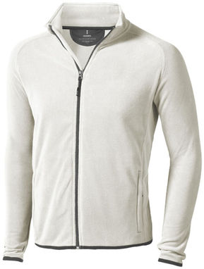 Микрофлисовая куртка Brossard с молнией на всю длину, цвет светло-серый  размер S - 39482901- Фото №1