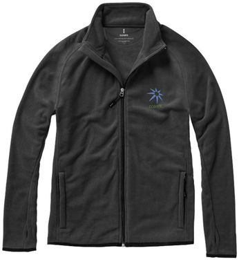 Микрофлисовая куртка Brossard с молнией на всю длину, цвет антрацит  размер XS - 39482950- Фото №2