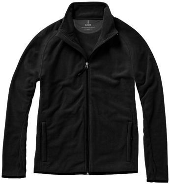 Мікрофлісова куртка Brossard з блискавкою на всю довжину, колір суцільний чорний  розмір XS - 39482990- Фото №4