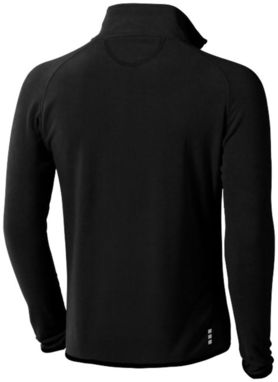 Мікрофлісова куртка Brossard з блискавкою на всю довжину, колір суцільний чорний  розмір XS - 39482990- Фото №5