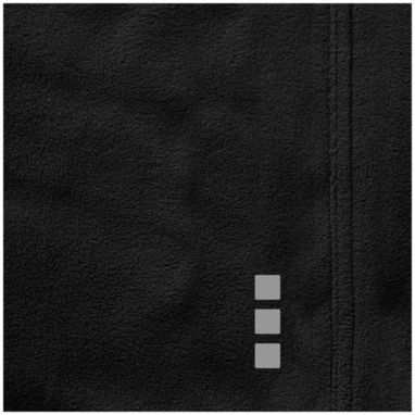 Мікрофлісова куртка Brossard з блискавкою на всю довжину, колір суцільний чорний  розмір XXL - 39482995- Фото №7