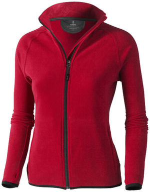 Женская микрофлисовая куртка Brossard с молнией на всю длину, цвет красный  размер XS - 39483250- Фото №1