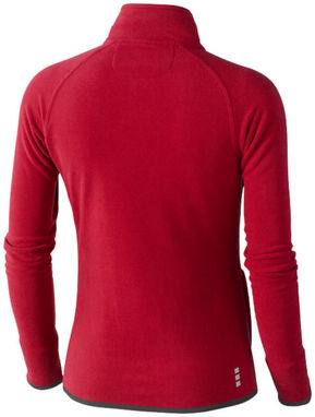 Женская микрофлисовая куртка Brossard с молнией на всю длину, цвет красный  размер S - 39483251- Фото №5