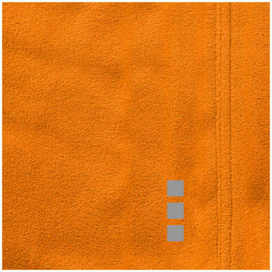 Женская микрофлисовая куртка Brossard с молнией на всю длину, цвет оранжевый  размер XS - 39483330- Фото №7