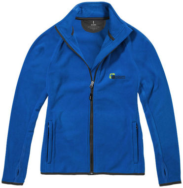 Женская микрофлисовая куртка Brossard с молнией на всю длину, цвет синий  размер XS - 39483440- Фото №2
