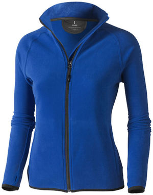 Женская микрофлисовая куртка Brossard с молнией на всю длину, цвет синий  размер L - 39483443- Фото №1