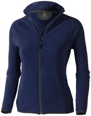 Жіноча мікрофлісова куртка Brossard з блискавкою на всю довжину, колір темно-синій  розмір XS - 39483490- Фото №1