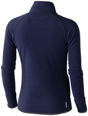 Женская микрофлисовая куртка Brossard с молнией на всю длину, цвет темно-синий  размер XL - 39483494- Фото №5