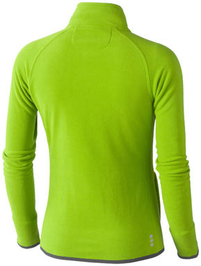 Женская микрофлисовая куртка Brossard с молнией на всю длину, цвет зеленое яблоко  размер XS - 39483680- Фото №5