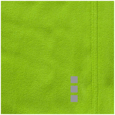 Женская микрофлисовая куртка Brossard с молнией на всю длину, цвет зеленое яблоко  размер XS - 39483680- Фото №7