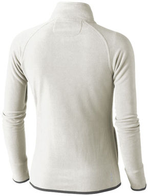 Женская микрофлисовая куртка Brossard с молнией на всю длину, цвет светло-серый  размер XS - 39483900- Фото №5