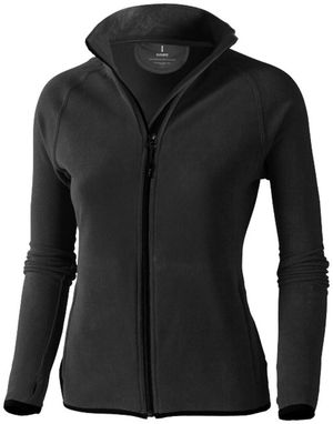 Жіноча мікрофлісова куртка Brossard з блискавкою на всю довжину, колір антрацит  розмір XS - 39483950- Фото №1