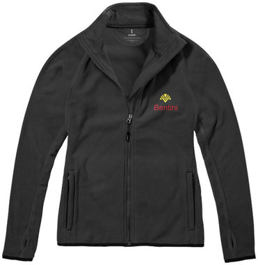 Женская микрофлисовая куртка Brossard с молнией на всю длину, цвет антрацит  размер XXL - 39483955- Фото №2