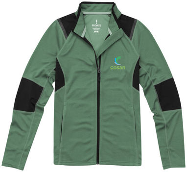 Женская трикотажная куртка Jaya, цвет зеленый яркий  размер XS - 39489740- Фото №2