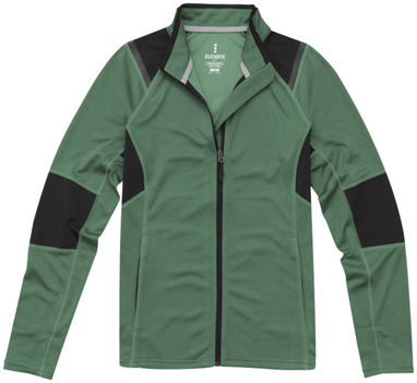 Женская трикотажная куртка Jaya, цвет зеленый яркий  размер XS - 39489740- Фото №3
