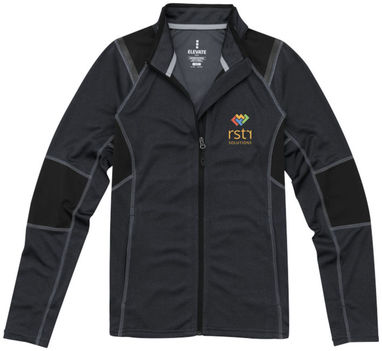 Женская трикотажная куртка Jaya, цвет серый яркий  размер S - 39489941- Фото №2
