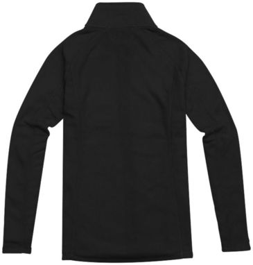 Куртка женская флисовая Rixford на молнии, цвет сплошной черный  размер S - 39497991- Фото №4