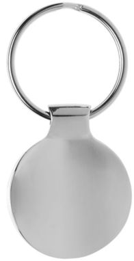 Круглый брелок, цвет серебряный - 19538051- Фото №6