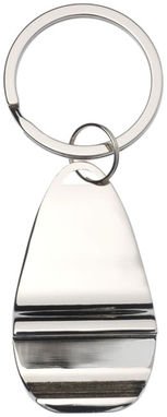 Брелок-відкривачка для пляшок, колір срібний - 19538507- Фото №5