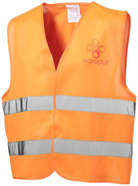 Профессиональный защитный жилет, цвет оранжевый - 19538546- Фото №2