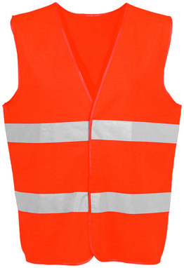 Профессиональный защитный жилет, цвет оранжевый - 19538546- Фото №3