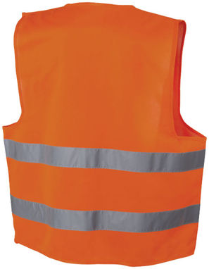 Профессиональный защитный жилет, цвет оранжевый - 19538546- Фото №4