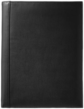 Кожаная папка Harvard, цвет сплошной черный - 19547370- Фото №4
