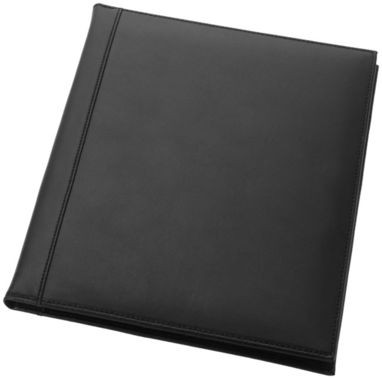Шкіряна папка Harvard, колір суцільний чорний - 19547370- Фото №5