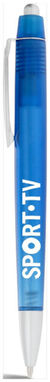 Кулькова ручка Albany, колір синій прозорий - 19665582- Фото №2