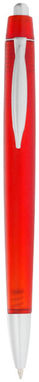 Кулькова ручка Albany, колір червоний прозорий - 19665583- Фото №1