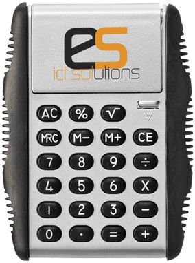 Калькулятор Magic, колір срібний, суцільний чорний - 19686510- Фото №2