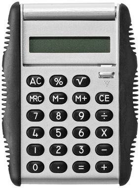Калькулятор Magic, колір срібний, суцільний чорний - 19686510- Фото №3