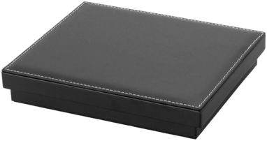 Подарочный набор ручек, цвет сплошной черный, серебряный - 19982152- Фото №3