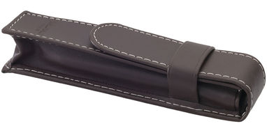 Шариковая ручка, цвет коричневый, серебряный - 19982156- Фото №4